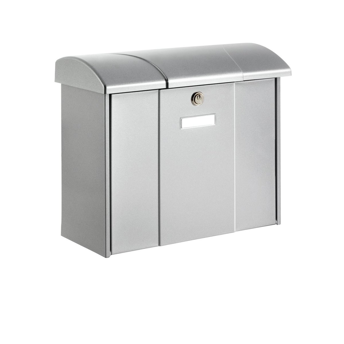 Burg Wächter Briefkasten Olymp Silber 916 Si