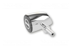 HIGHSIDER pro Rocket Classic LED Blinker/Positionslicht Chrom 2in1, E-Geprüft (Paar)