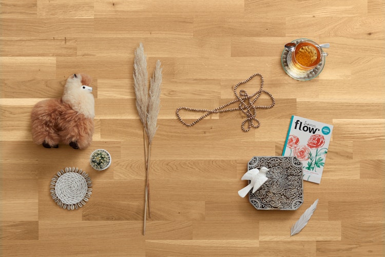 MEISTER Parkettboden MeisterParkett. longlife PC 200 2400 x 200 x 13 mm 9036 Eiche lebhaft pure gebürstet ultramattlackiert