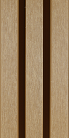 HANDMUSTER Fiberdeck Fassadenprofil WEO 60 Cedar