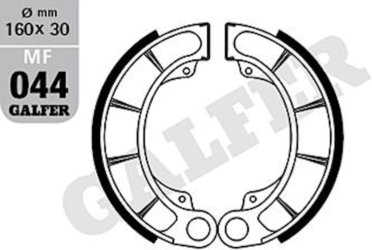 Galfer Bremsbacken MF044