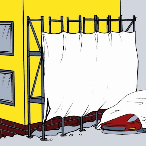 Noor Gitter-Abdeckplane 200g/m²