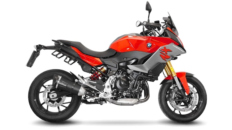 LeoVince SLIP-ON Edelstahl SBK FACTORY S Schwarz für BMW F 900 R/XR