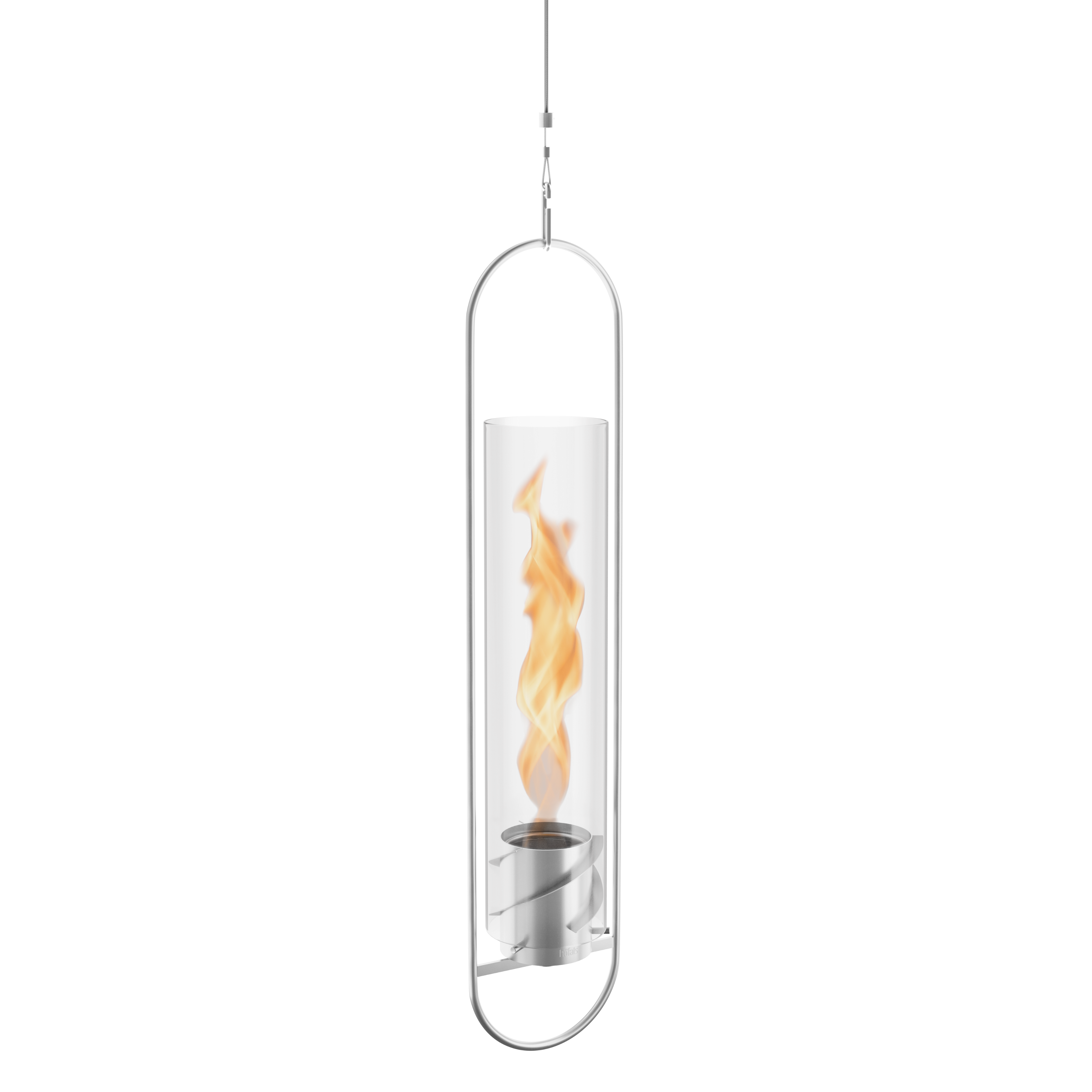 höfats SPIN 120 Hängefeuer silber