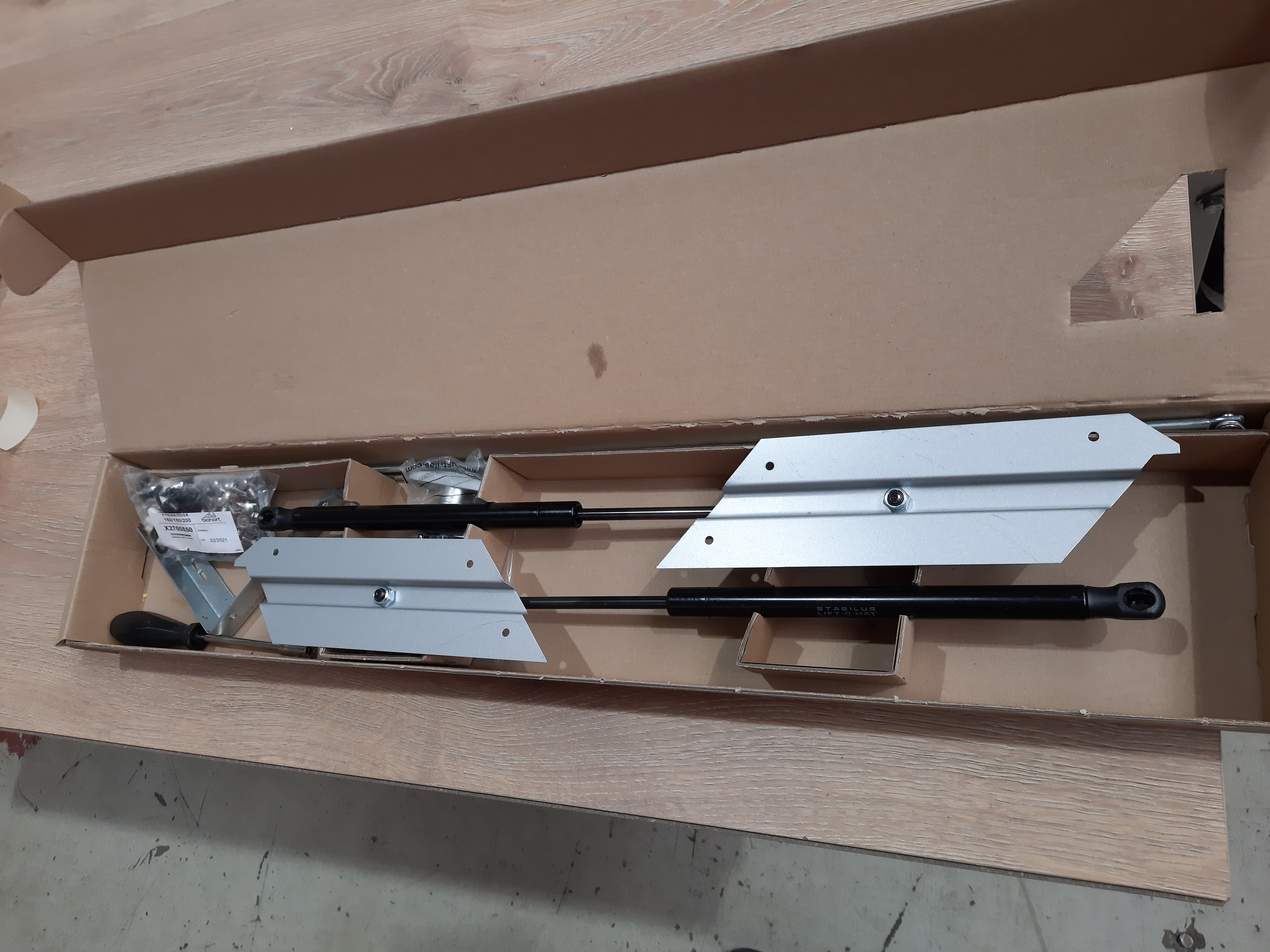 Biohort Kleinteilepaket für Freizeitbox Metallbox Gr. 160 High - X2700720