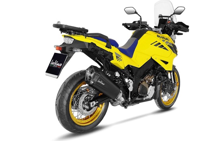 LeoVince SLIP-ON Edelstahl SBK LV-12 Schwarz für SUZUKI V-STROM 1050 ABS/XT