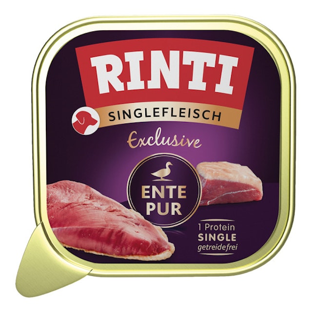 Rinti Singlefleisch Excusiv Schale 150g HundenassfutterVorschaubild