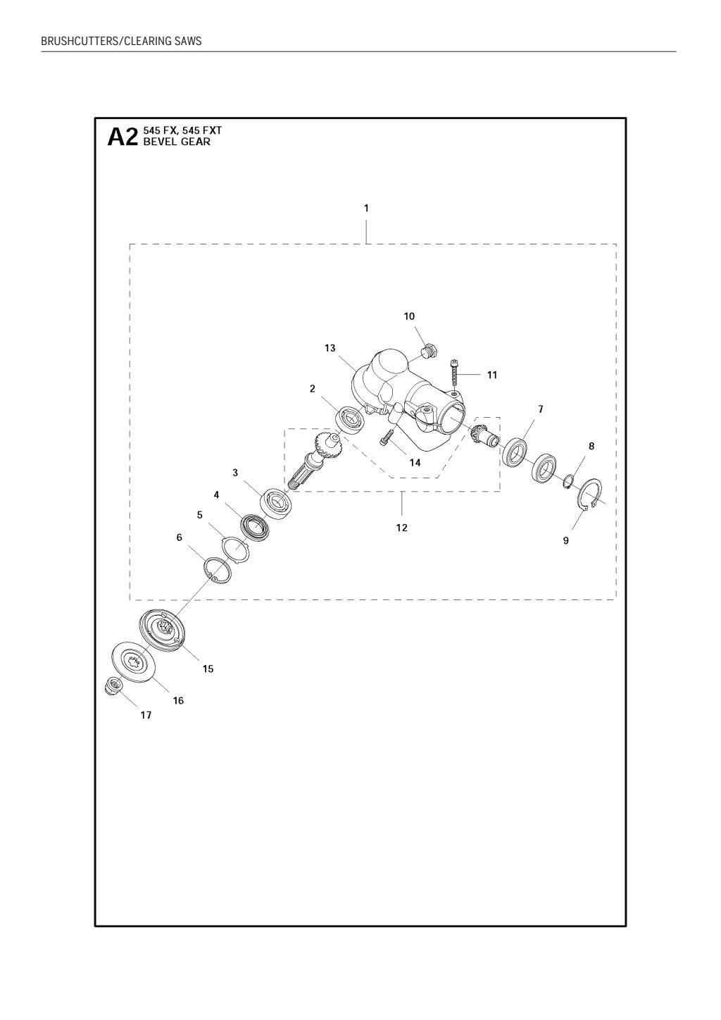 Explosionszeichnung Ersatzteile