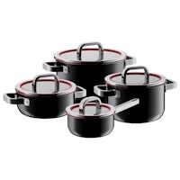 WMF Fusiontec Functional Topf-Set, 4-teilig Black