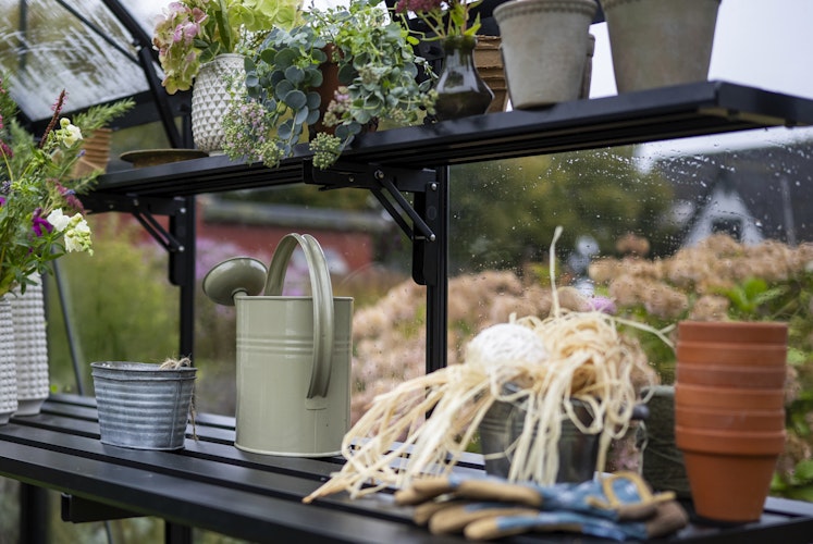 Juliana klappbares Lamellenregal für Gewächshaus Icon Gartenhaus 6 & 8 - 8,6 m² / 13,0 m²