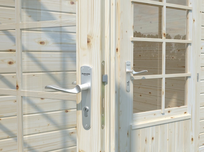 Palmako Gartenhaus Ella 13,1 m² Zweiraumhaus - 28 mm