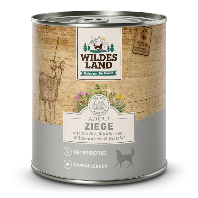 Wildes Land Hundenassfutter 800gVorschaubild