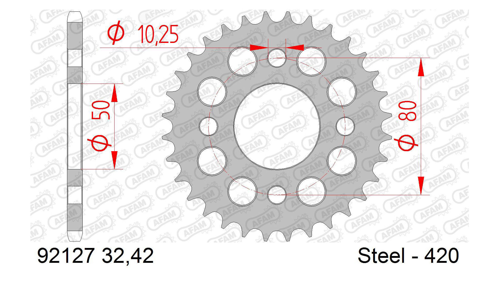 Afam Kettenrad 92127