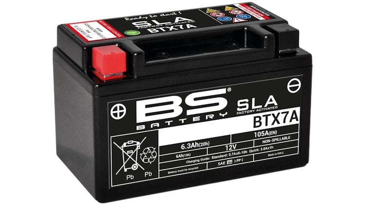 BS-Battery Batterie BS-Battery, SLA, versiegelt, Batterie "YTX7A-BS" ETN: 506 015 005