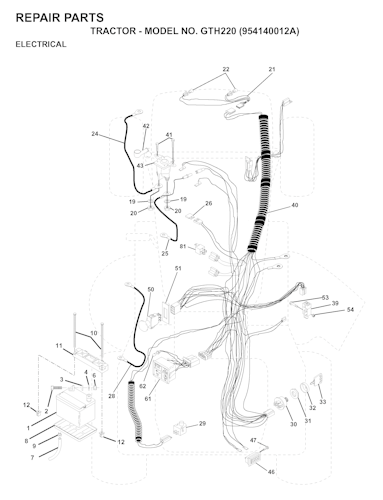 Husqvarna Gartentraktoren GTH220, 954140012A, 1997-01