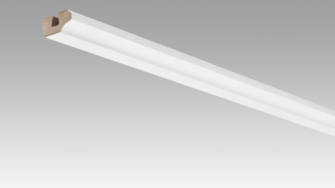 MEISTER Deckenabschlussleiste 2380 x 19 x 38 mm 00387 Classic-Weiß
