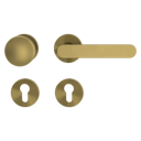 Vorschaubild Griffwerk Wechselgarnitur VAYA 291 AVUS fast2fix Fast2Fix Rosetten rund Knopf R2 Gold matt R