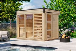 Wolff Finnhaus Saunahaus Paradiso 3x2 (1-Raum/2-Raum) Paradiso 3x2 (2-Raum)