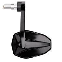 HIGHSIDER pro Lenkerendenspiegel Victory-EVO Schwarz (1Stck.)