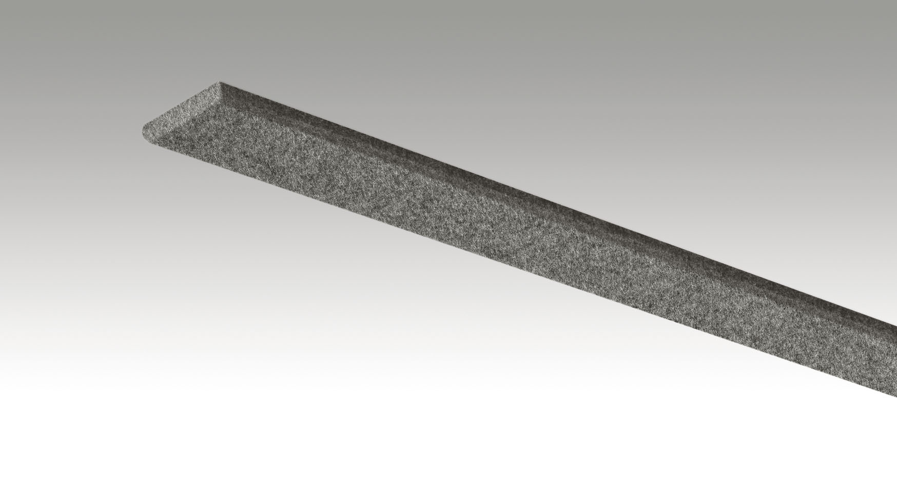 RESTPOSTEN SALE MEISTER Abdeckleiste selbstklebend Filz 5/25mm basaltgrau 4502 - 2000 mm