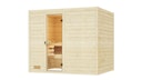 Vorschaubild Weka Sauna Valida Gr. 4 mit Glastür - Massivholzsauna 38 mm