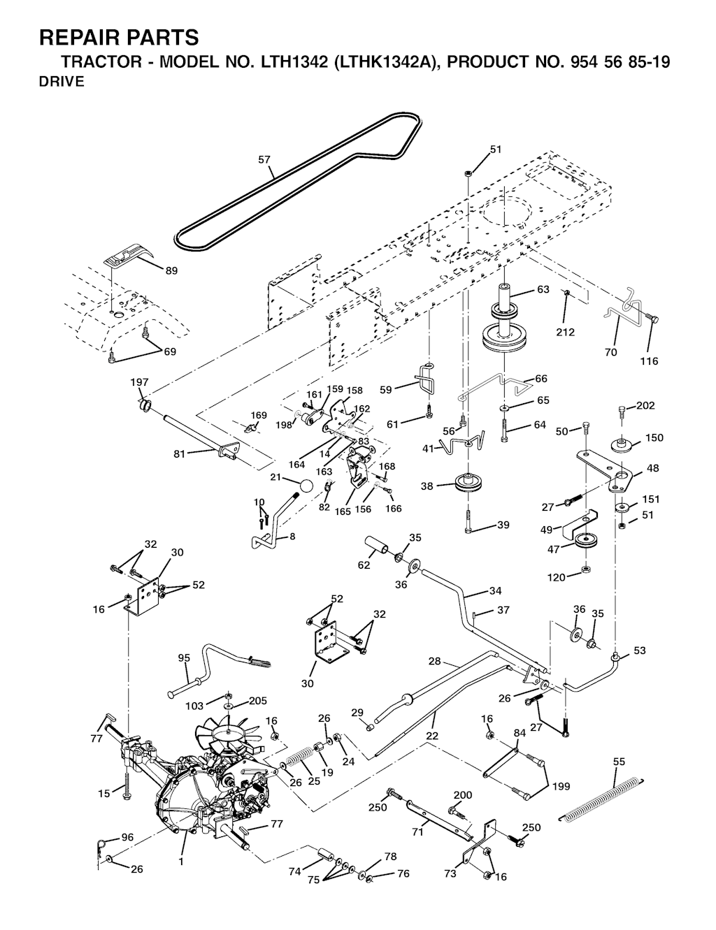 Explosionszeichnung Ersatzteile
