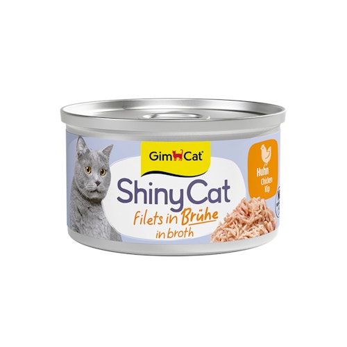 GimCat ShinyCat Brühe 70g-Dose  Katzennassfutter