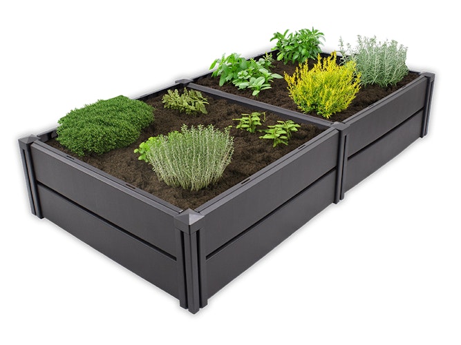 KHW Hochbeet Demeter Größe L - B 158 x T 82 x H 31 cm  - 336 l