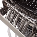 Vorschaubild Yakiniku Kamado Keramikgrill XXLARGE Set inkl. Pro-Set + Gestell + Rollen + Seitentische