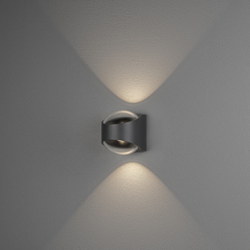 Konstsmide Kristall-Linsen-Wandleuchte ab/auf Bitonto, versch. Farben