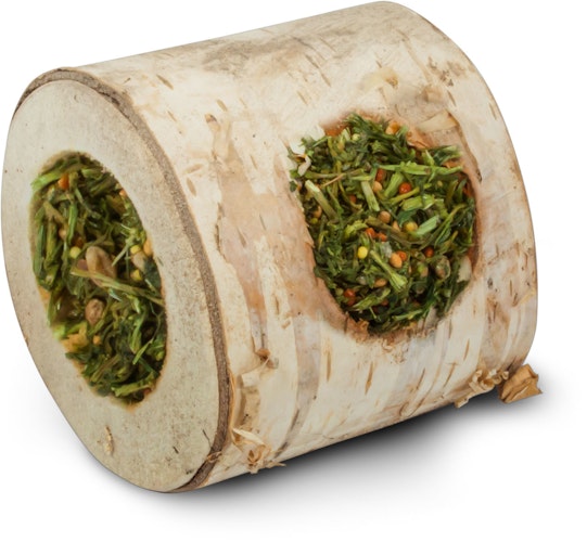 JR FARM Knabber-Holzrolle Petersilie 100g Kleintiersnack