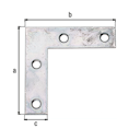 Vorschaubild Alberts® Möbelwinkel, sendzimirverzinkt, HxLxB 40x40x10 mm 336851