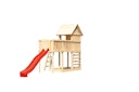 Vorschaubild Akubi Stelzenhaus Frieda mit Wellenrutsche, Anbauplattform und Kletterwand
