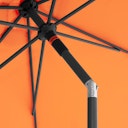 Vorschaubild doppler Mittelmastschirm myZONE 300 Push up, Aluminium Anthrazit / 100 % Polyester 180 g/m²