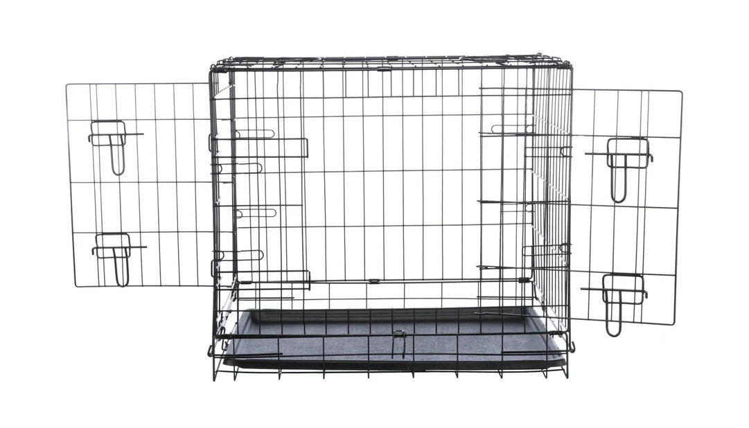 TRIXIE Hundebox Home, M: 78 × 62 × 55 cm, schwarz