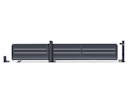 Vorschaubild dz VIDUAL Slide Schiebetor Line 150 x 20 mm Rechteckprofil  Distanz 10 mm 