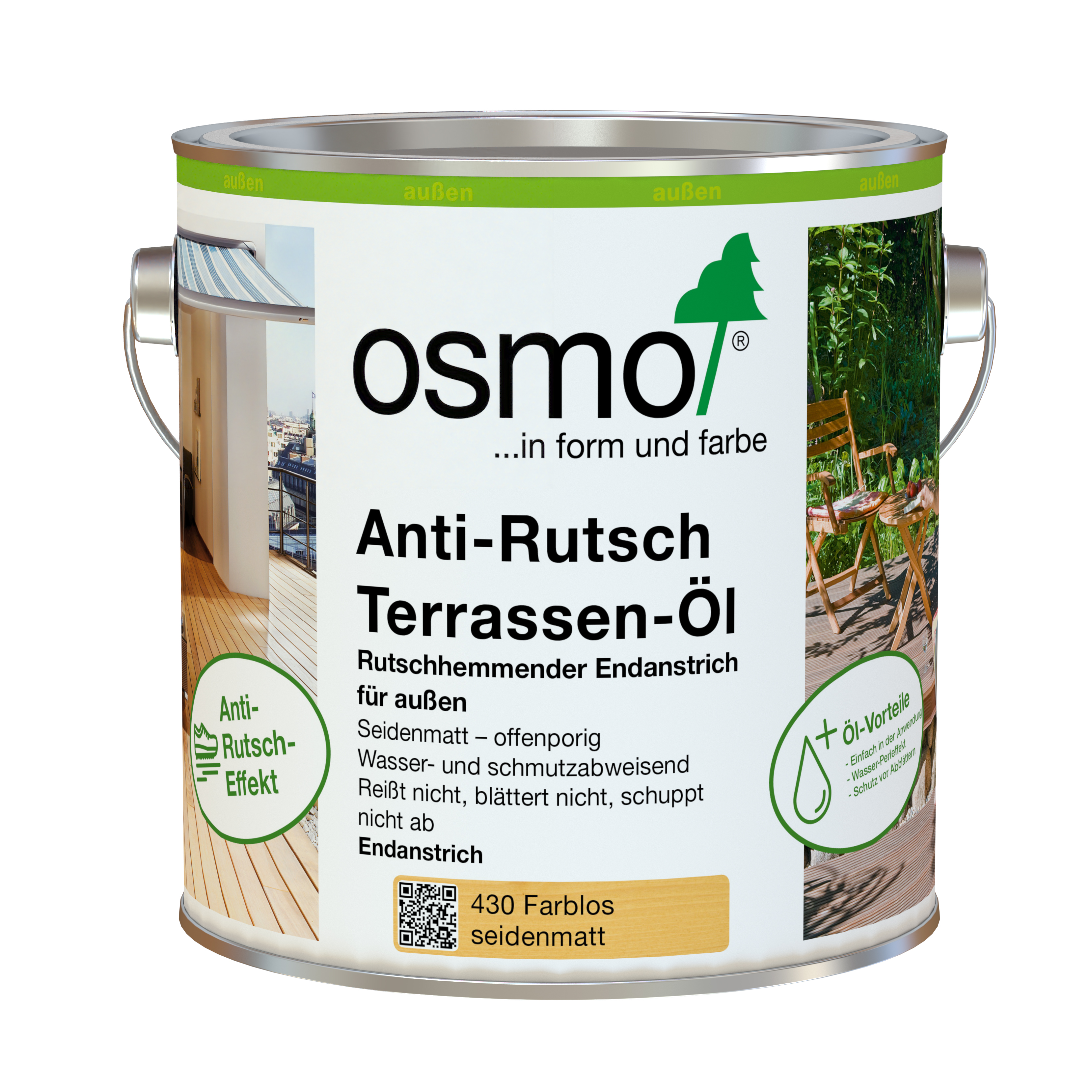 Osmo Anti-Rutsch Terrassen-Öl 430