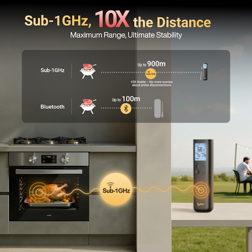 Typhur Grillthermometer SYNC Gold Lite - 1 Thermometer