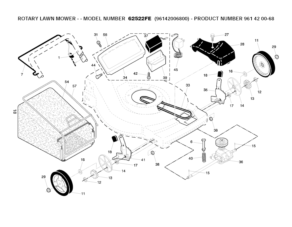 Explosionszeichnung Ersatzteile