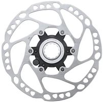 Shimano Bremsscheibe RT-EM600 203 mm silber mit Magnet, mit Innenverzahnung, für STEPS