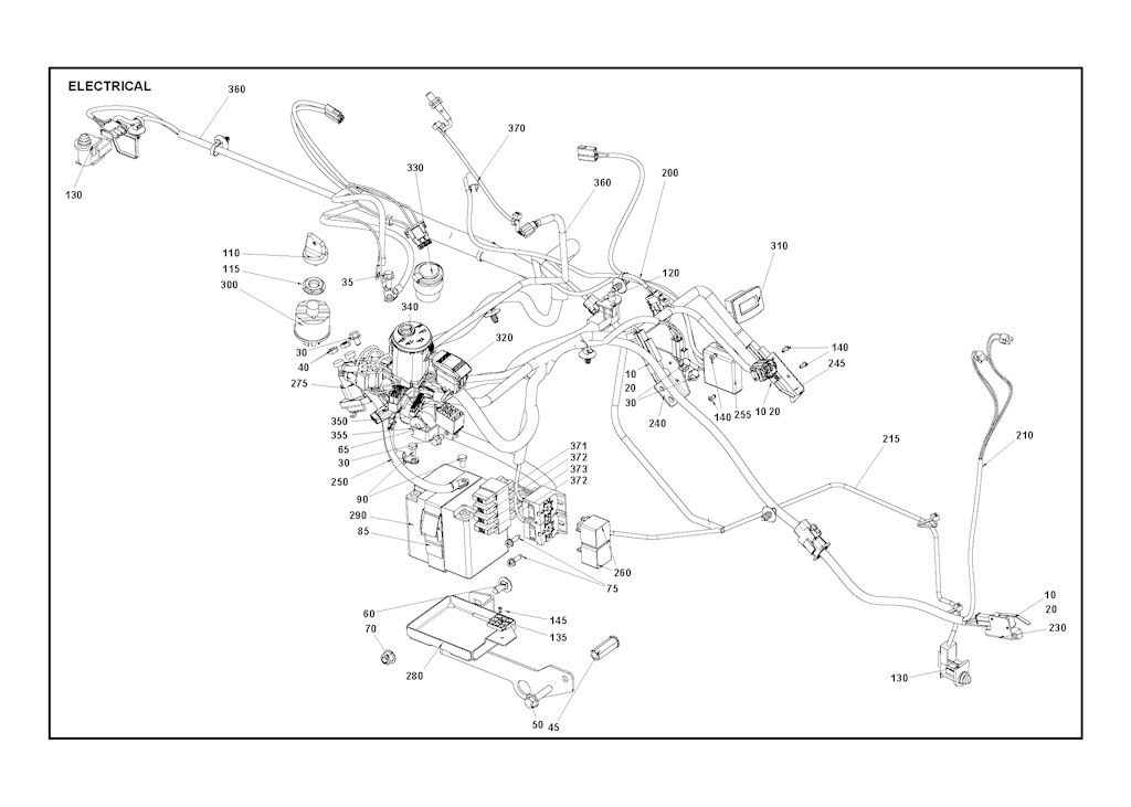 Explosionszeichnung Ersatzteile