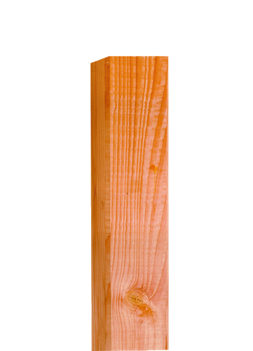 OSMO Pfosten - Lärche glatt ohne Kopfrundung 2000 mm