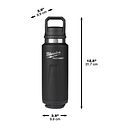 Vorschaubild Milwaukee ﻿PACKOUT Isolierflasche  1065 ml mit Schraubdeckel, schwarz 4932493468