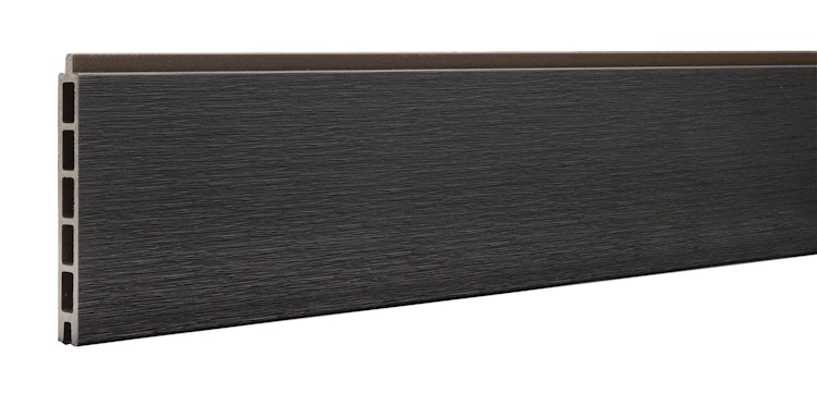 dz Alu Steckzaunelement VIDUAL Comp-Co WPC 140 für Pfosten 72/72 mm