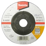 Makita Schruppscheibe 125x6mm INOX B-46361 Makita Schruppscheibe 125x6mm INOX B-46361Zubehörbild