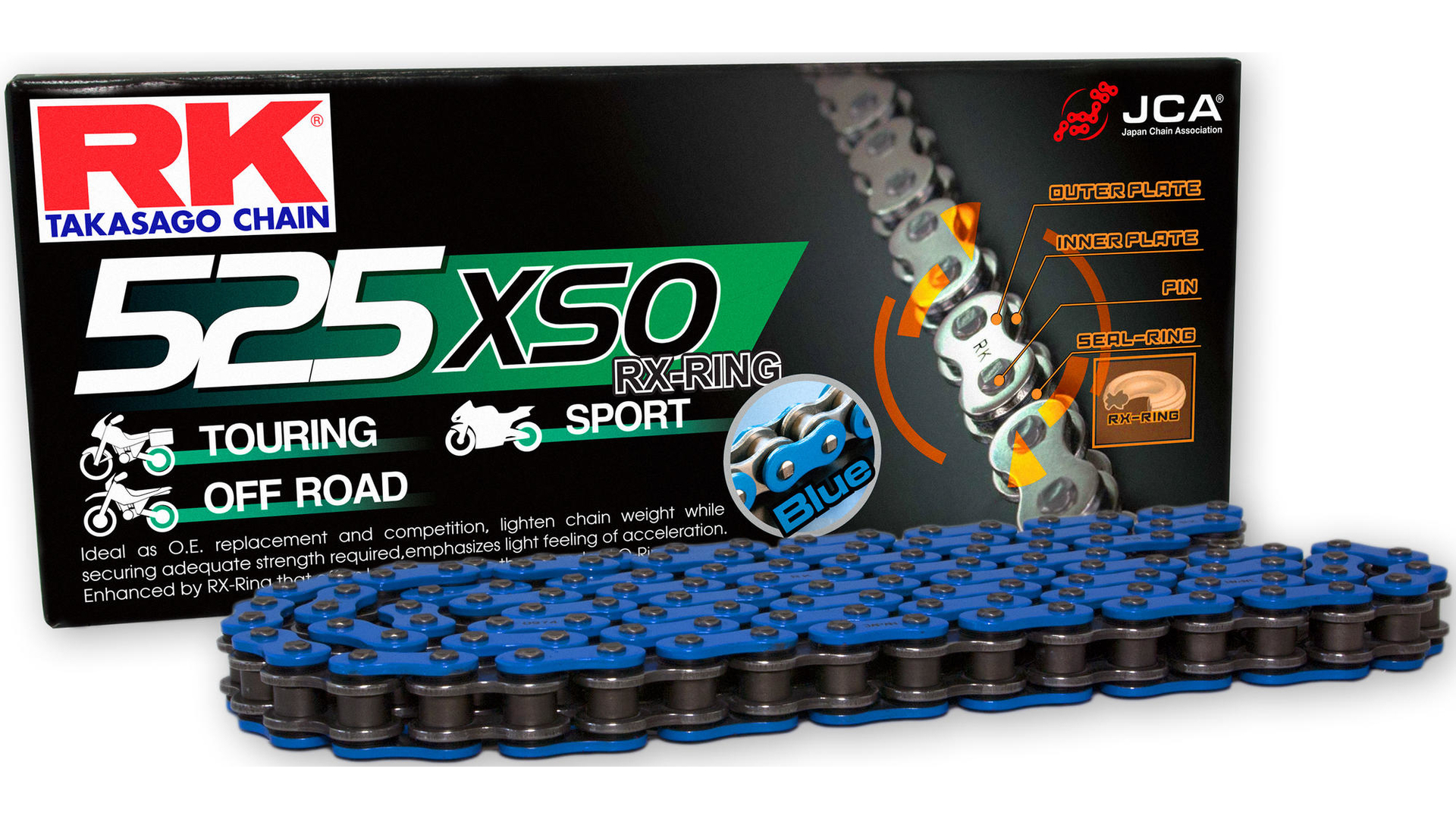 RK Kette 525XSO, 116 Glieder