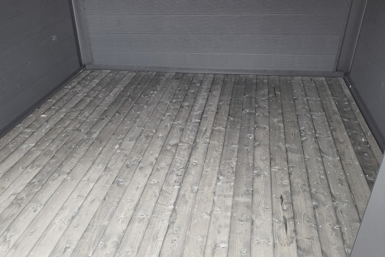 Wolff Finnhaus Holz-Fußboden 2320 grau imprägniert - 18 mm