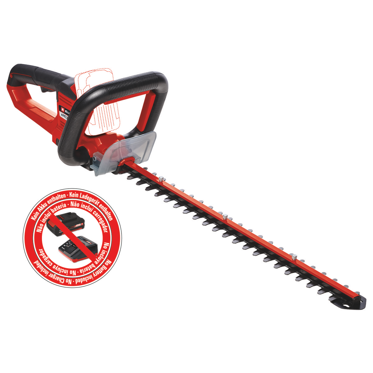 Einhell Akku-Heckenschere ARCURRA 18/55 3410920 Solo