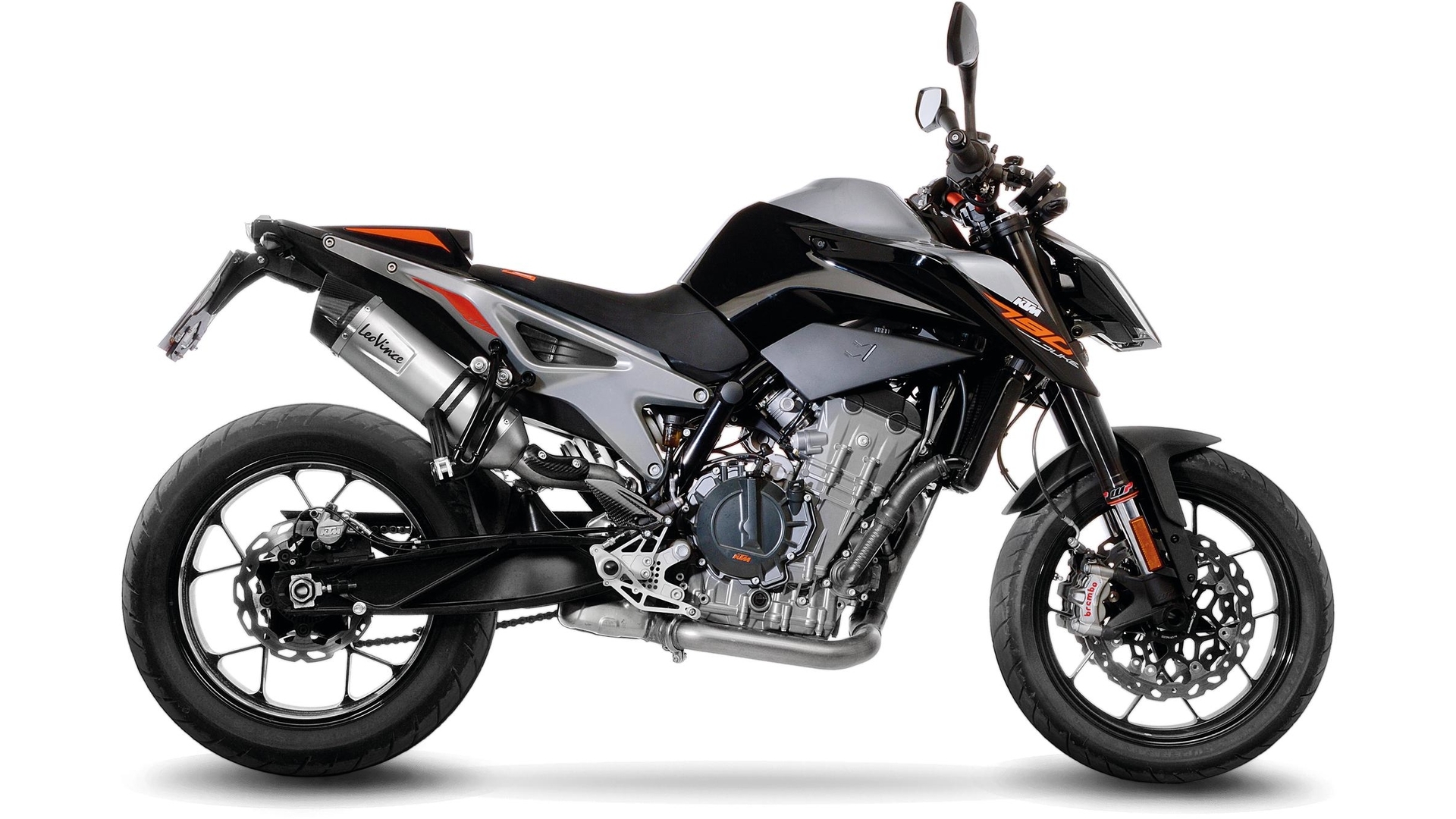 LeoVince SLIP-ON Edelstahl SBK LV ONE EVO für KTM 790 / DUKE L / 890 DUKE R