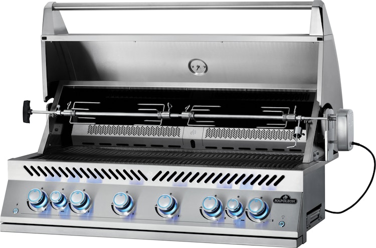 NAPOLEON Einbau-Gasgrill 700-Series 44", Edelstahl inkl. Drehspieß - Restposten